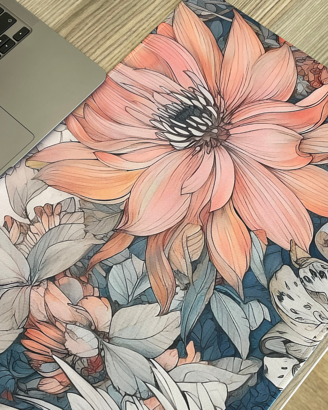 Petal Reverie Desk Pad