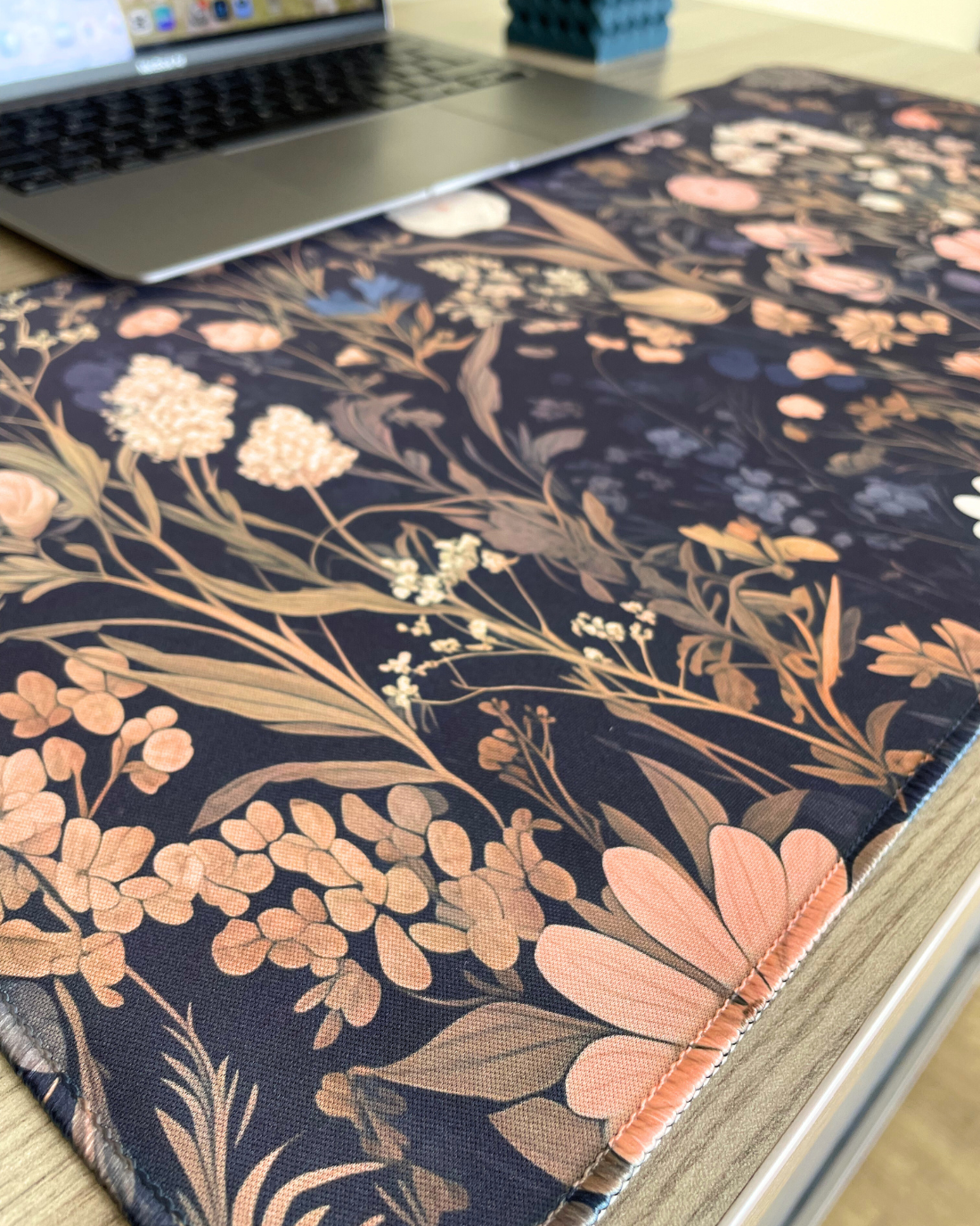 Midnight Meadow Desk Pad