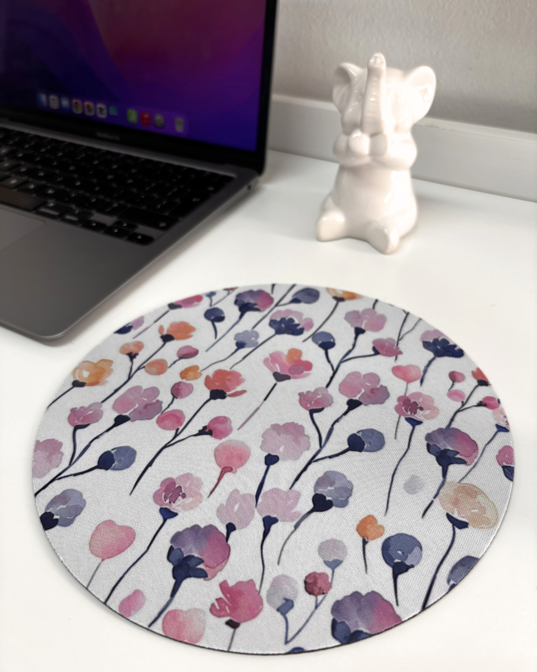 Flower Confetti Mouse Pad