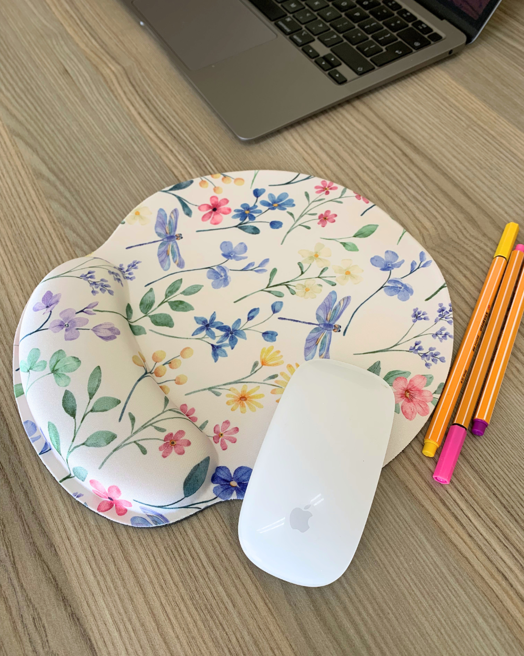 Pastel Petals Mouse Pad