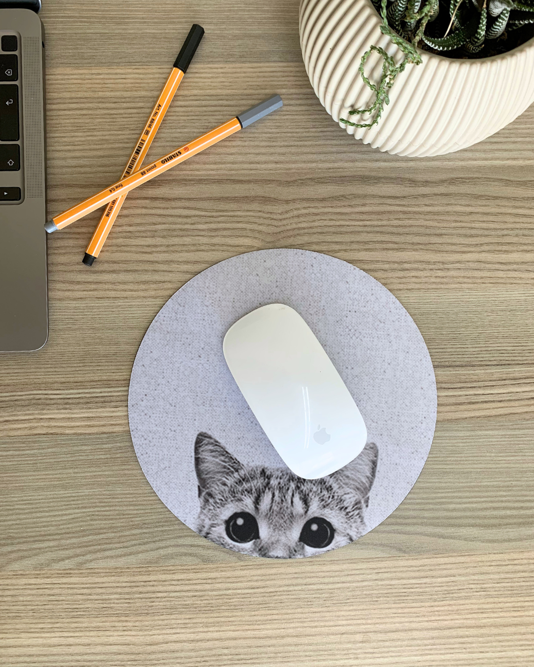 Peek-a-Purr Mouse Pad