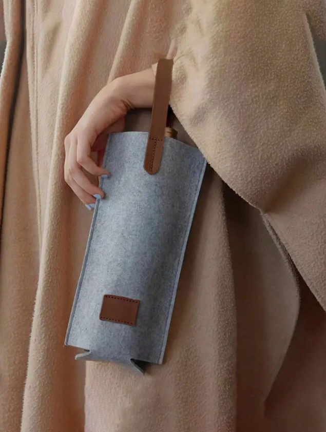Felt Wine Bag - Set of 2