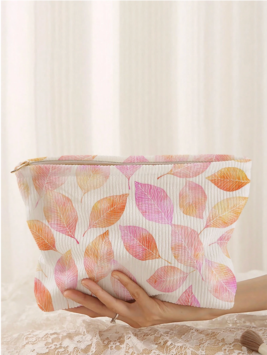 Sunset Leaves Pouch