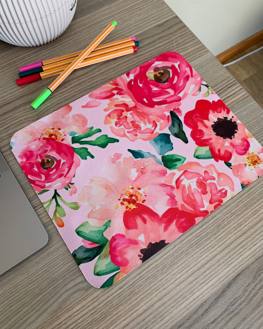 Floral Delight Mouse Pad