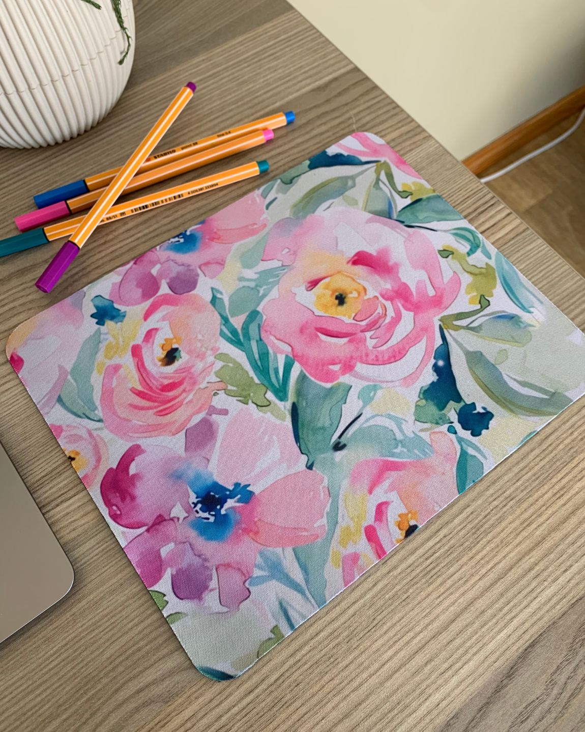 Floral Delight Mouse Pad
