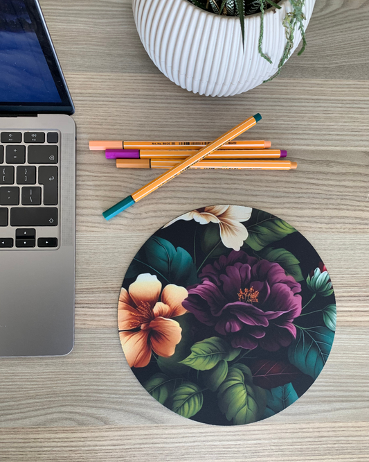 Serene Blossoms Mouse Pad