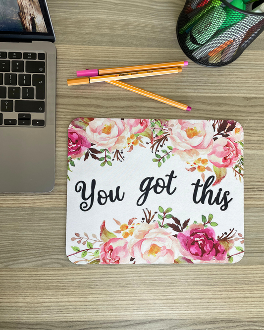 Bloom & Believe Mouse Pad