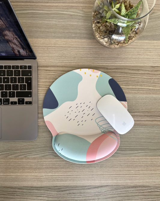 Abstract Flow Mouse Pad