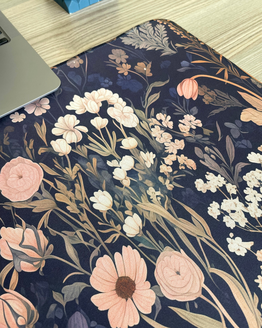 Midnight Meadow Desk Pad