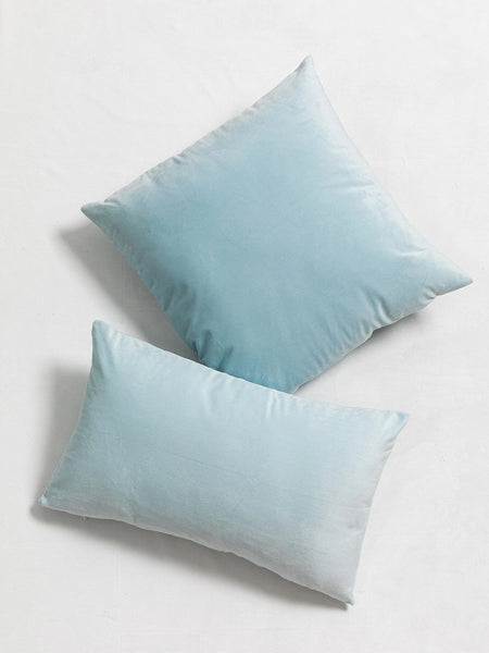 Petrol blue velvet cushions best sale