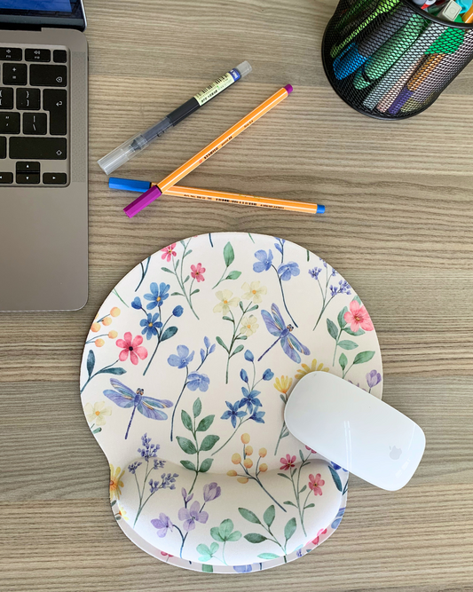 Pastel Petals Mouse Pad