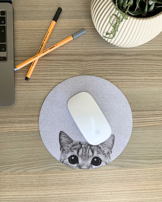 Peek-a-Purr Mouse Pad