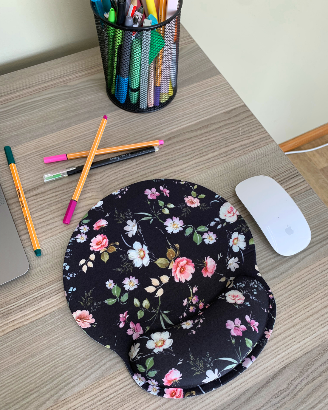 Charmed Floral Mouse Pad