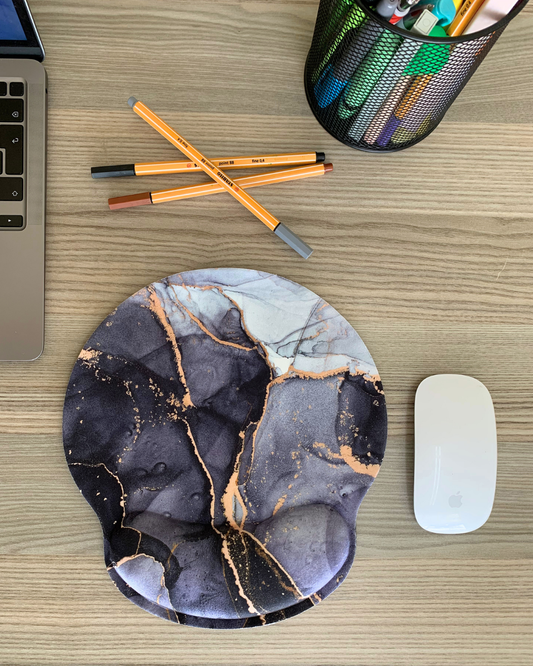 Dramatic Marble Mouse Pad