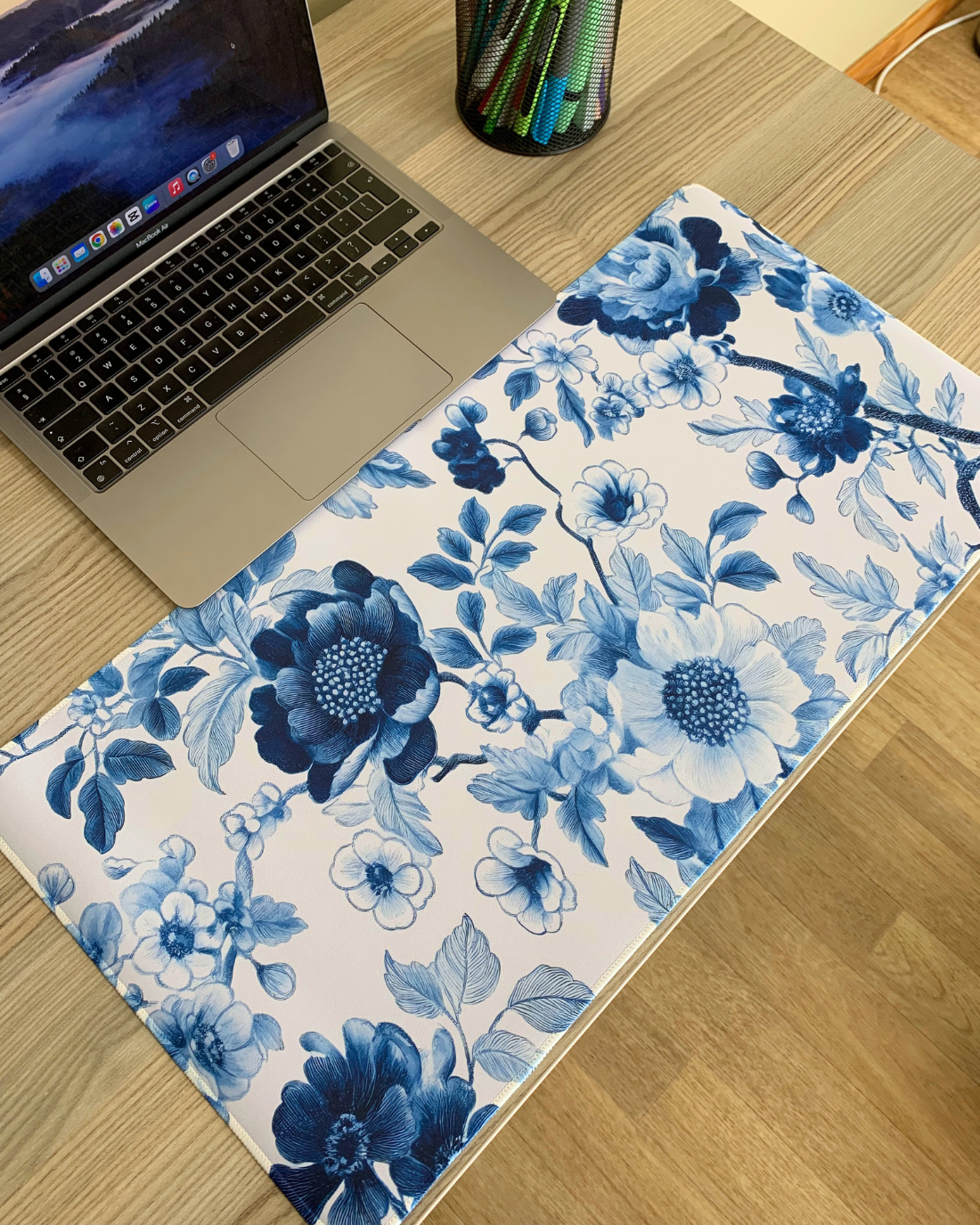 Royal Blue Desk Pad