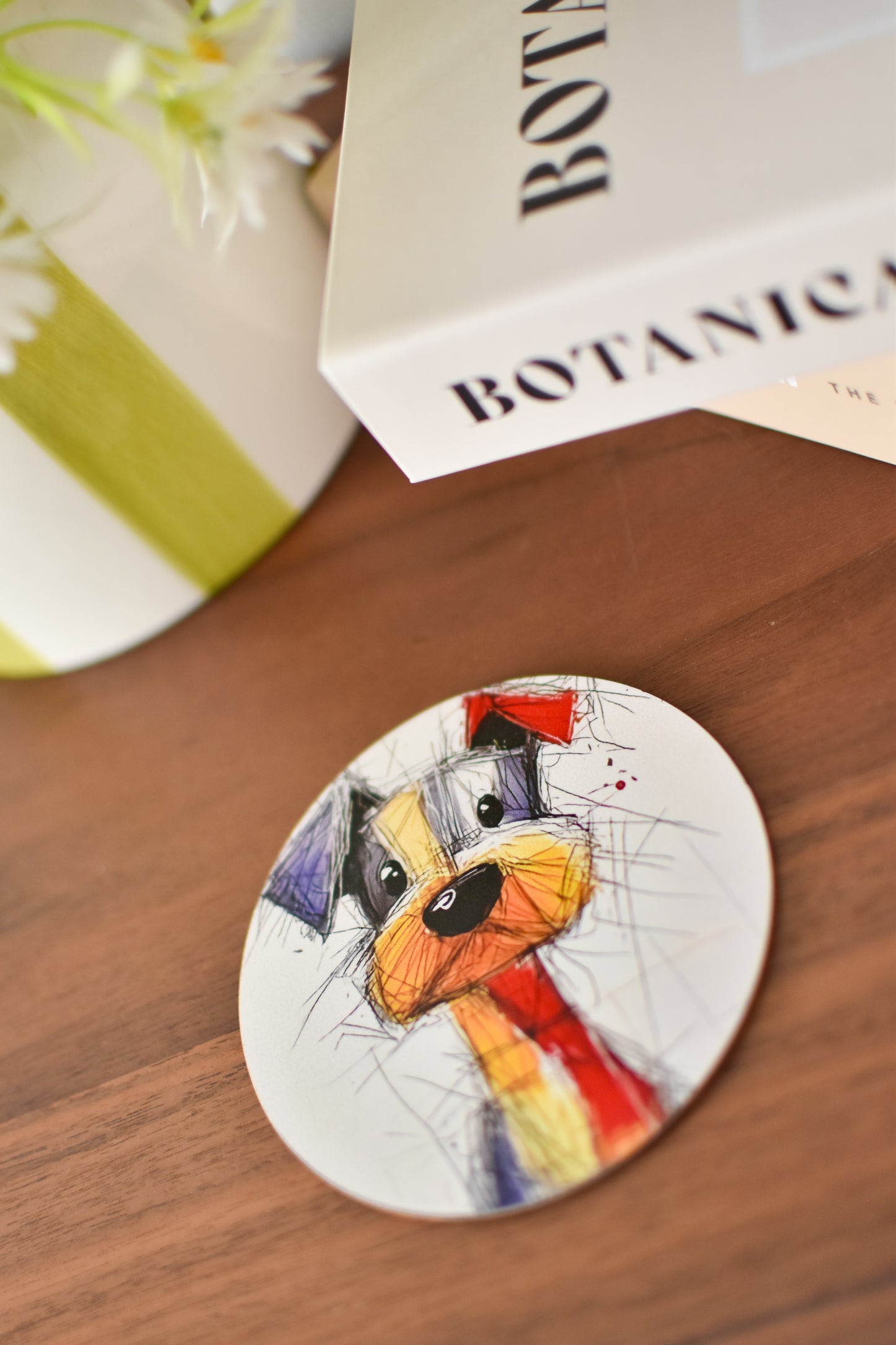 Doodle Dog Coaster Set of 6