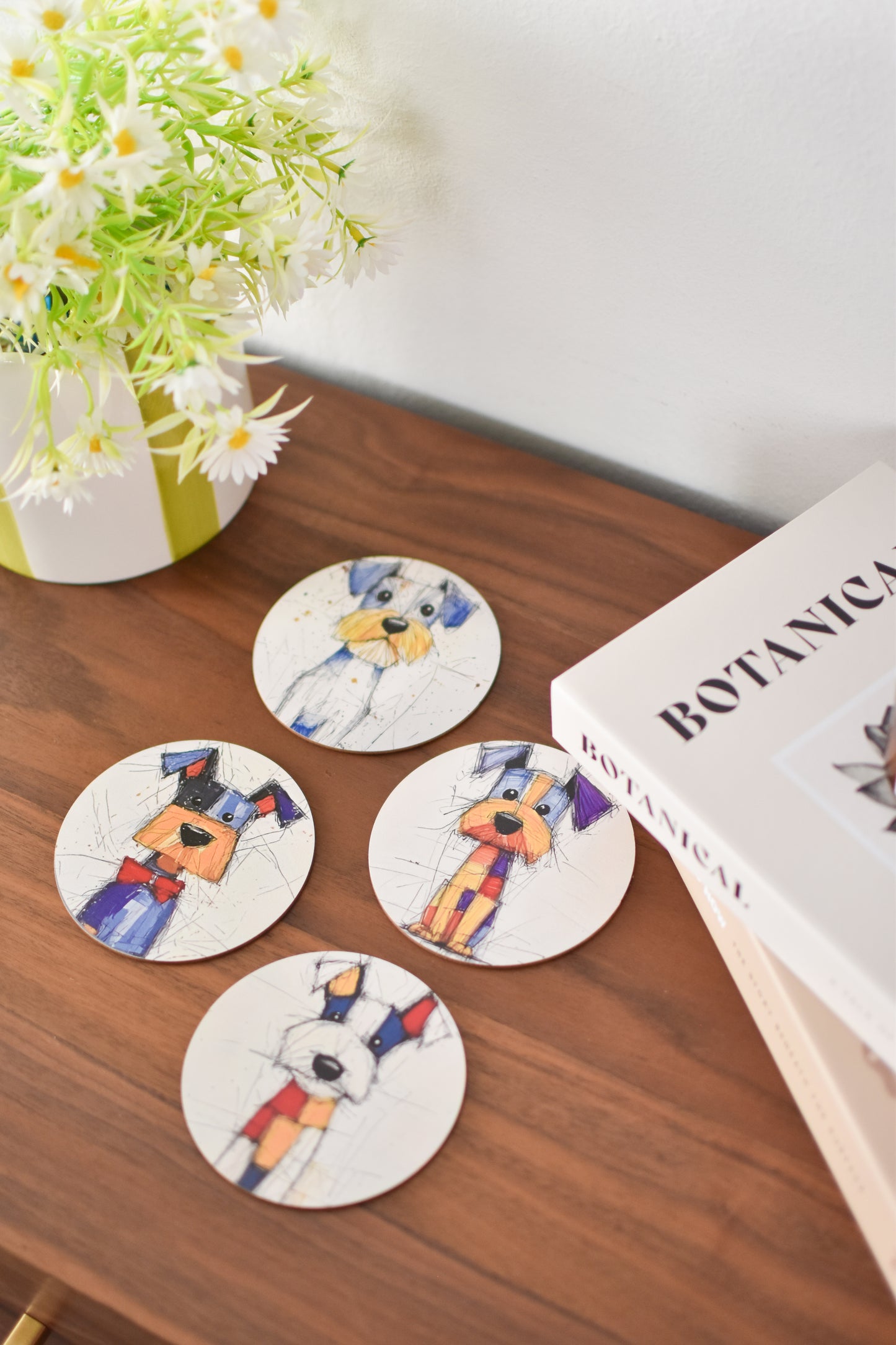 Doodle Dog Coaster Set of 6