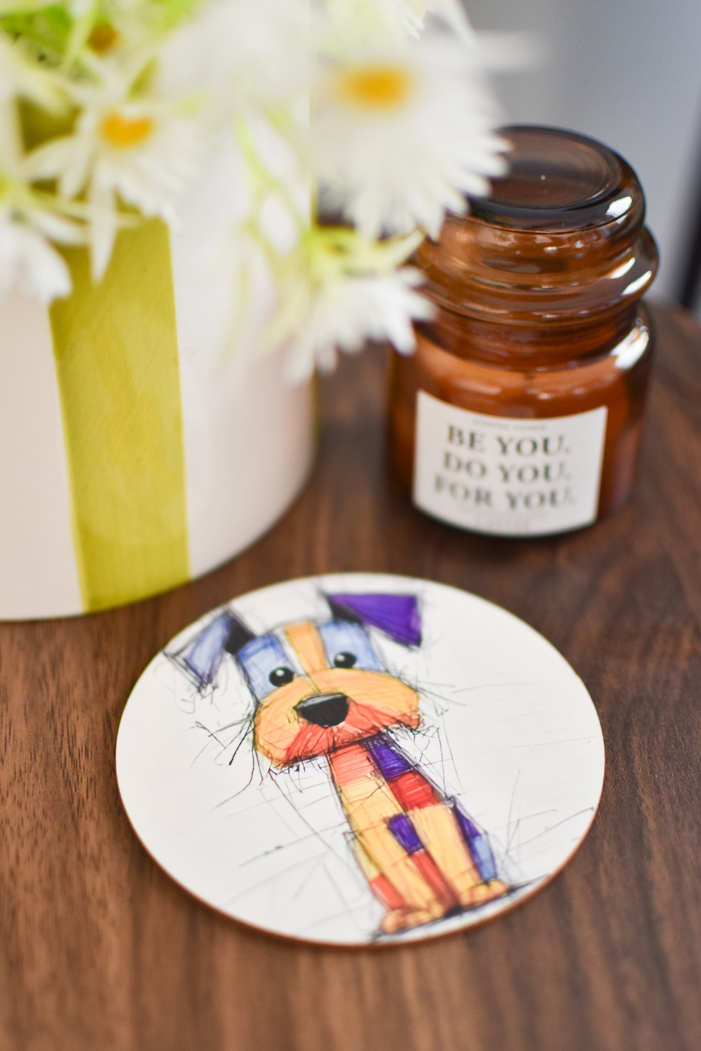 Doodle Dog Coaster Set of 6