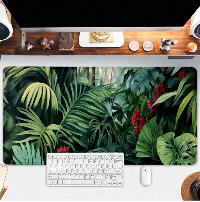 Jungle Flora Desk Pad