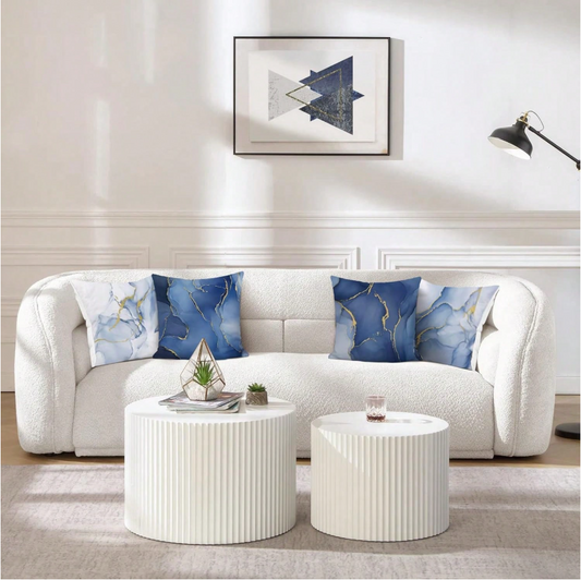 Midnight Marble Set of 4