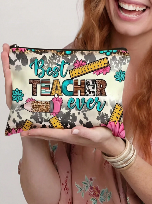 Best Teacher Ever –  Stationery Pouch