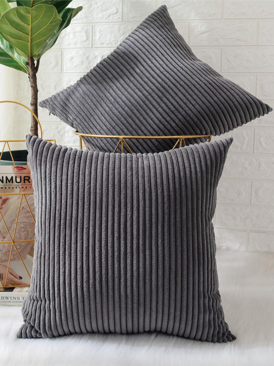 Lined Velvet Cushion Set of 2
