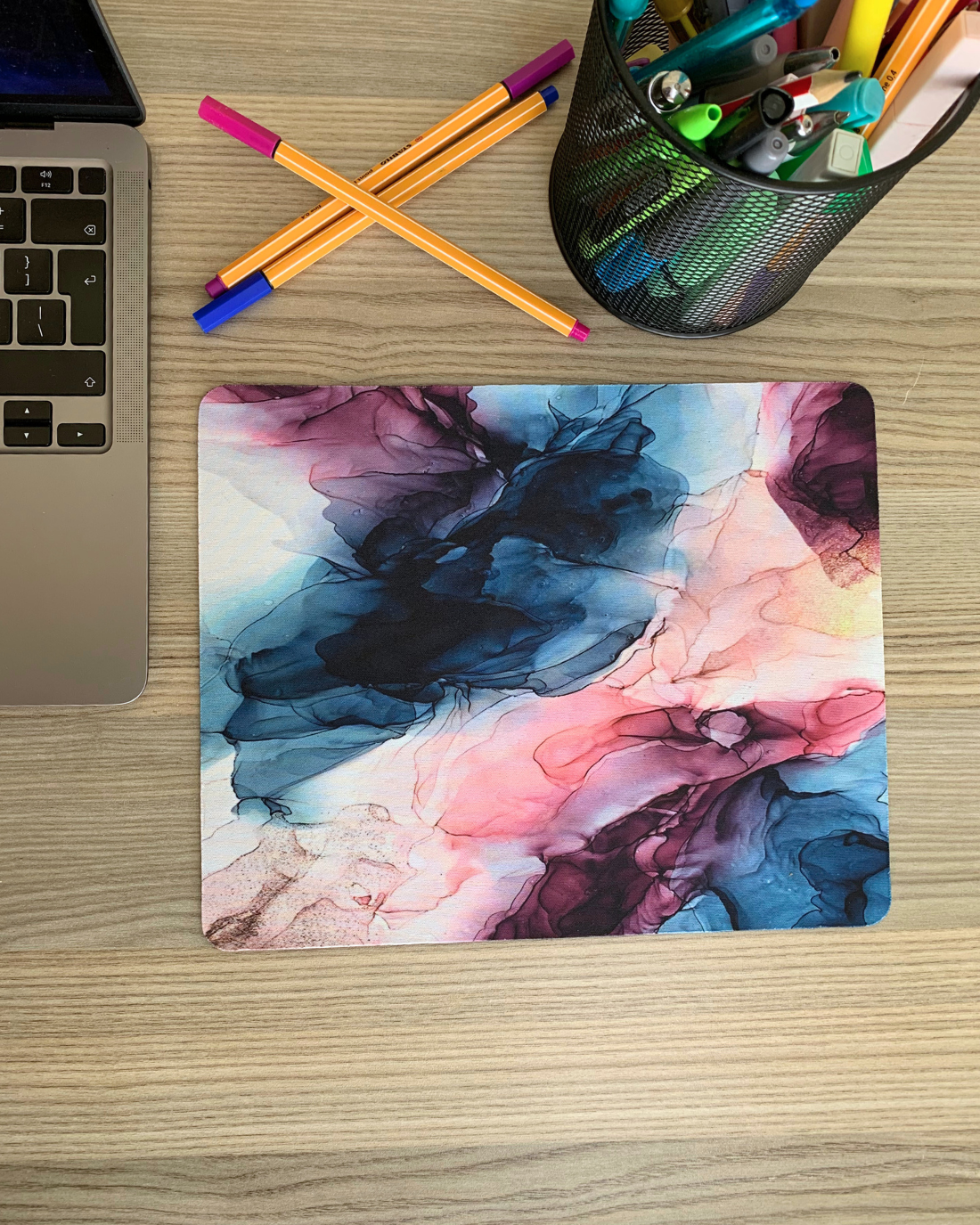 Square Marble Mouse Pad