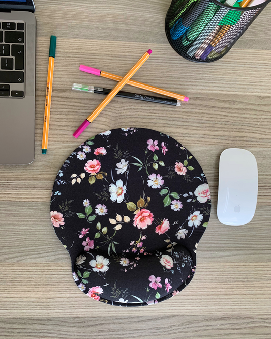 Charmed Floral Mouse Pad
